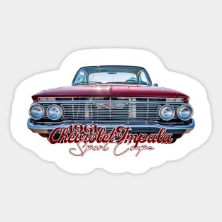 1961 Chevrolet Impala Sport Coupe Sticker